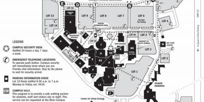 Humber college-north campus-Karte